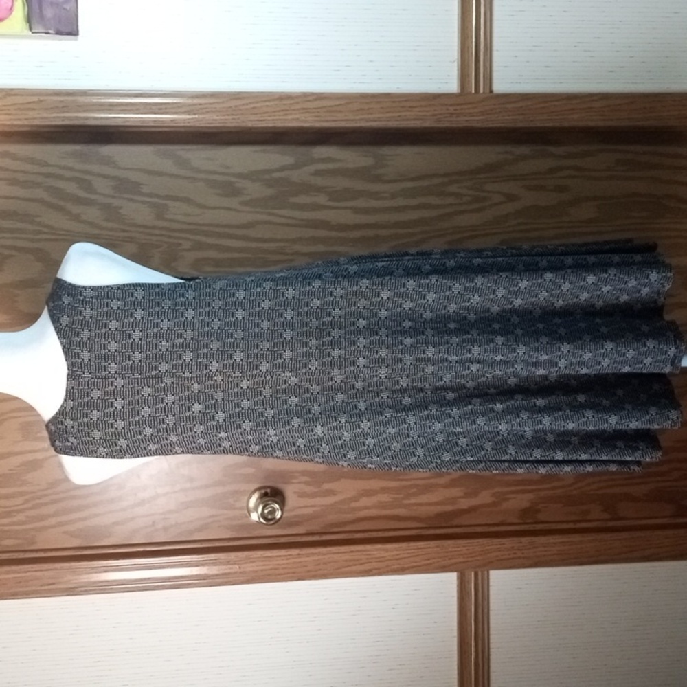 Old Navy Blue Halter Sheath Midi Dress, Beachy, Comfort, Casual, Office, Beachy - Picture 8 of 9